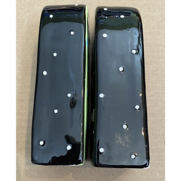 Salt and Pepper Shakers POP ART, Joanne Delomba With Love, Kissing Lips Vintage - Picture 5 of 11